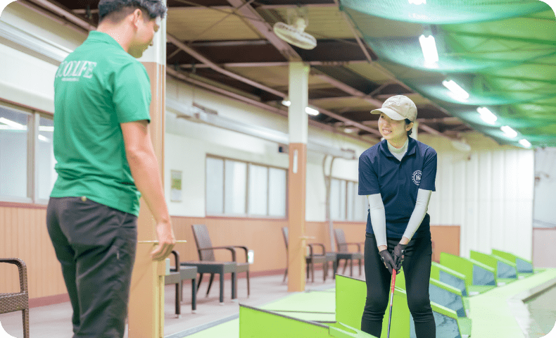 ゴルフ未経験者でも大歓迎