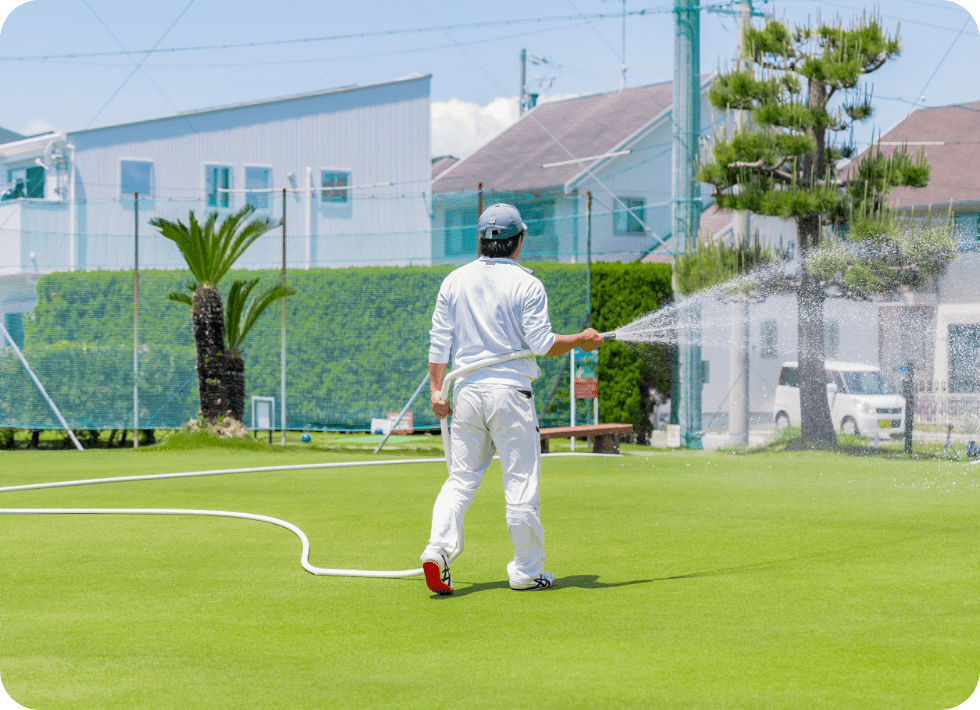 ゴルフコースはスタッフの想いの象徴
