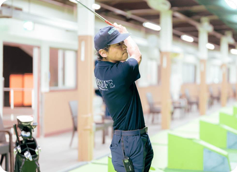 趣味のゴルフを仕事に活かして